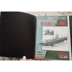 КИТ ПЛ U-141 U-boot typ IID + каркас