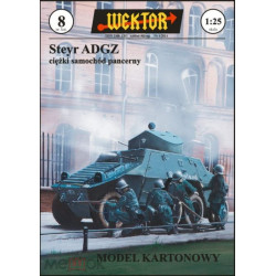 КИТ Бронеавтомобиль Steyr ADGZ + каркас