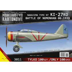 NAKAJIMA type 97 Ki-27 KO Mandżuria 39